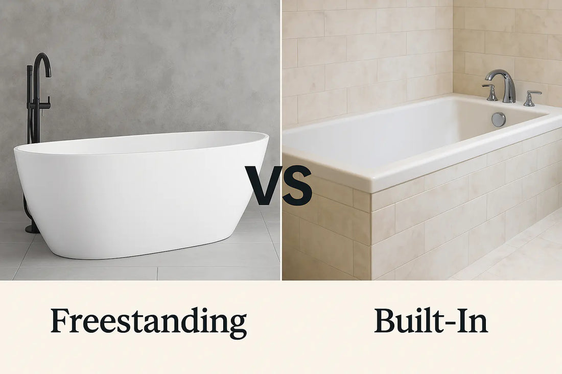 Freestanding vs. Built-In Bathtubs - Which is Right for Your Bathroom by Adecab