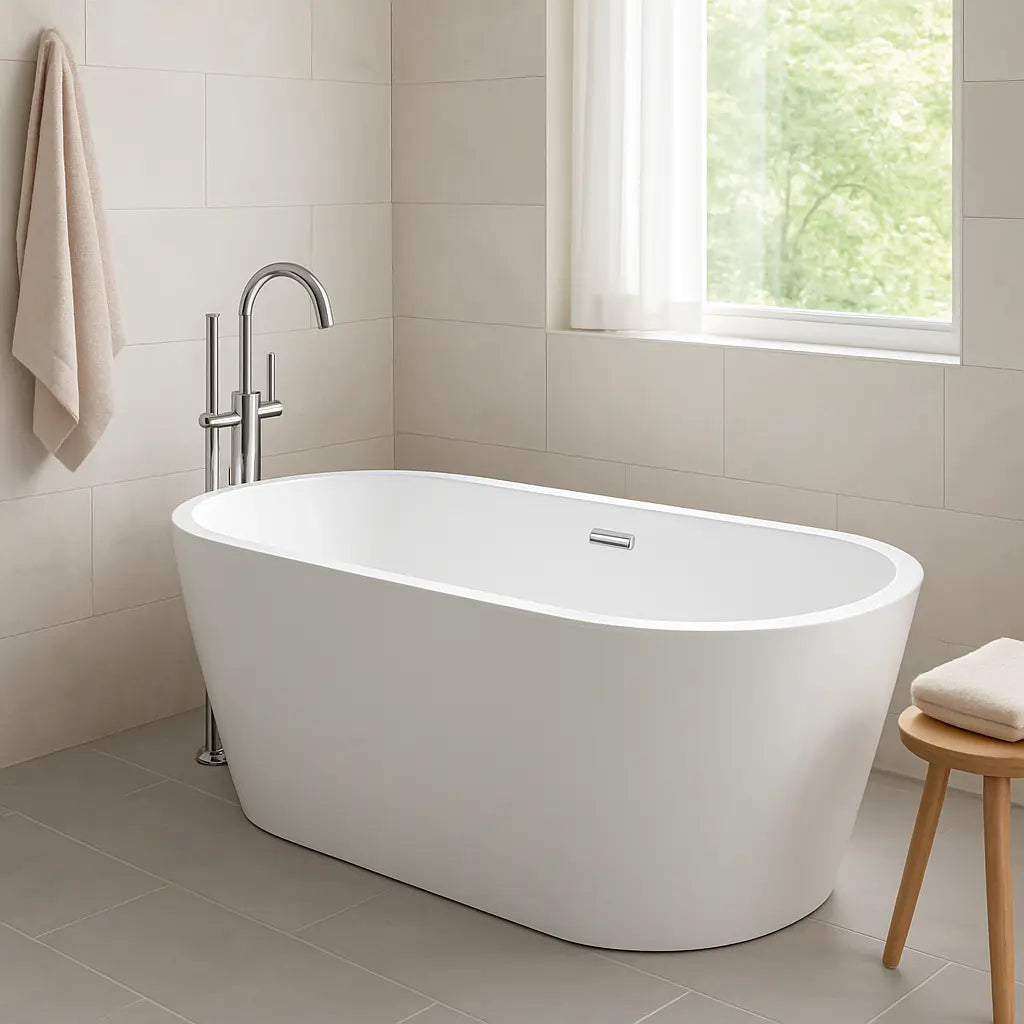 How to Choose the Right Freestanding Tub Size for Your Height and Comfort by Adecab