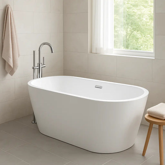 How to Choose the Right Freestanding Tub Size for Your Height and Comfort by Adecab