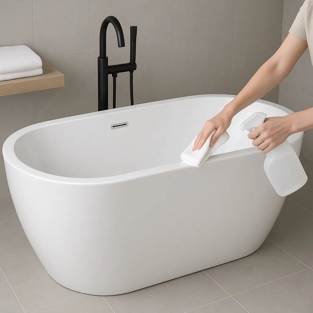 How Do You Clean Soaking Bathtubs at Adecab?