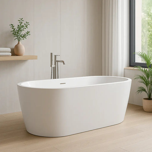 How to Match Your Acrylic Freestanding Tub with Your Bathroom Style by Adecab