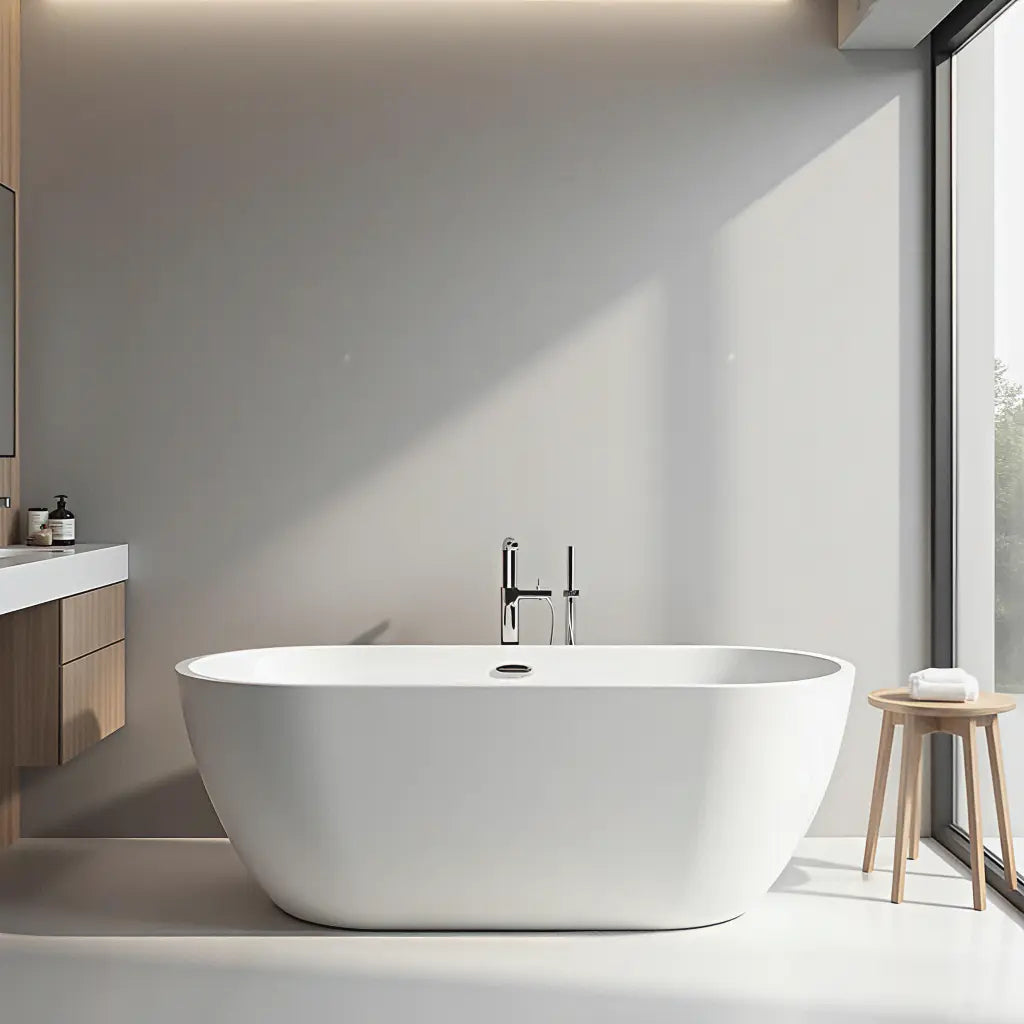 Upgrade Your Bathroom for Less: Enjoy $50 Off All Adecab Acrylic Freestanding Bathtubs This Summer