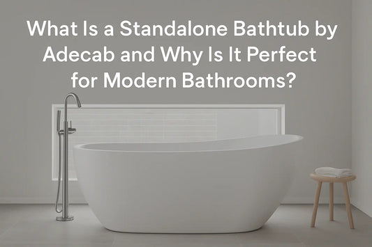 What is a Standalone Bathtub by Adecab