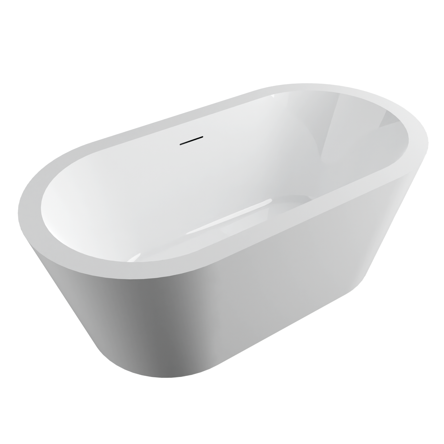 with portable installation refers to a standalone bathtub that can be easily installed and moved as needed. These bathtubs are not permanently affixed to one spot, offering flexibility in placement and making them ideal for situations where a permanent installation isn't feasible. They often come in lightweight materials and are designed for easy setup and breakdown.