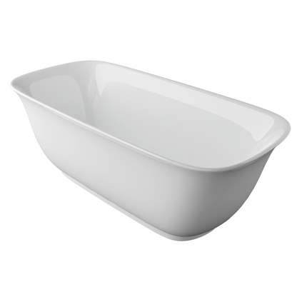 adecabtub DM1362 bathtub|Freestanding bathtub | A freestanding bathtub with portable installation refers to a standalone bathtub that can be easily installed and moved as needed. These bathtubs are not permanently affixed to one spot, offering flexibility in placement and making them ideal for situations where a permanent installation isn't feasible. They often come in lightweight materials and are designed for easy setup and breakdown.